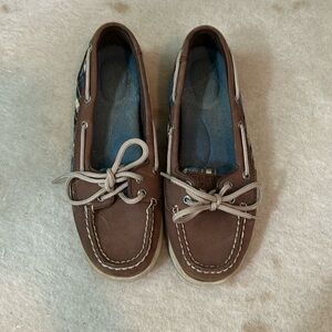 Plaid Sperry Top-Sider Boat Shoes